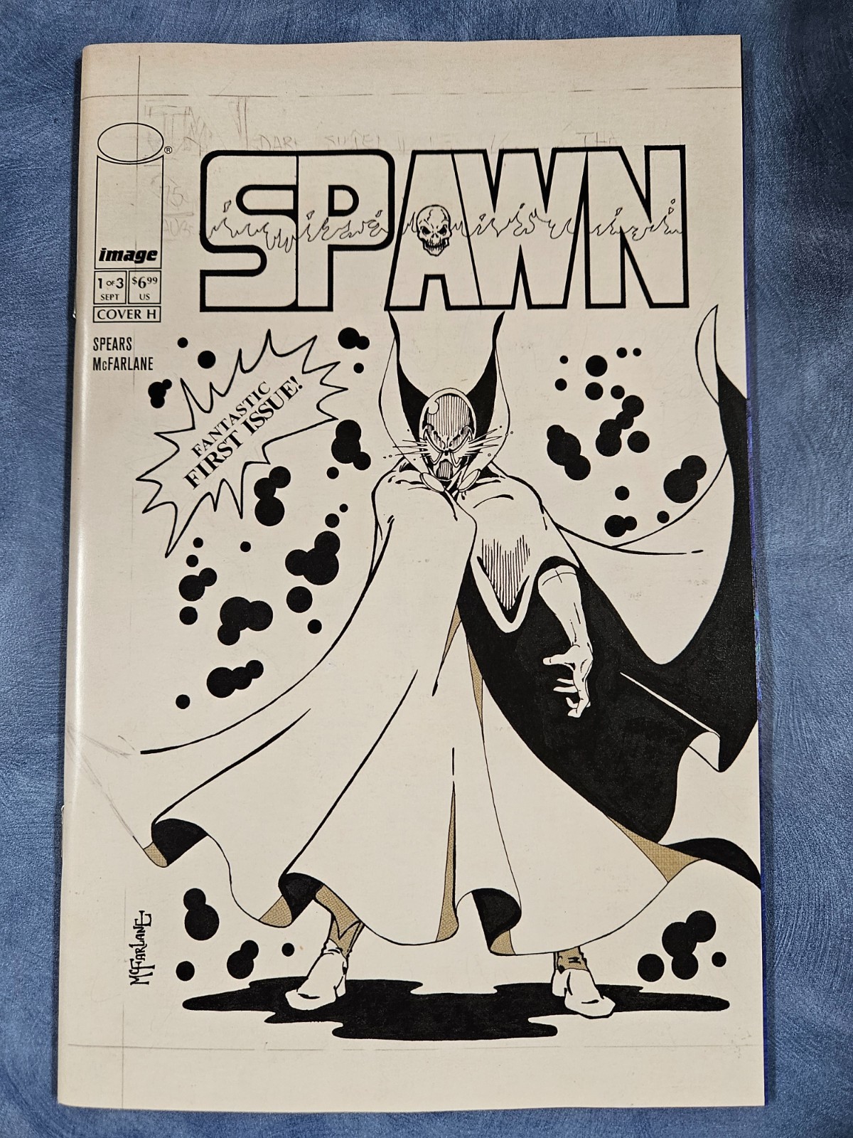 Spawn 77 #1 1:100 variante Mcfarlane Spears