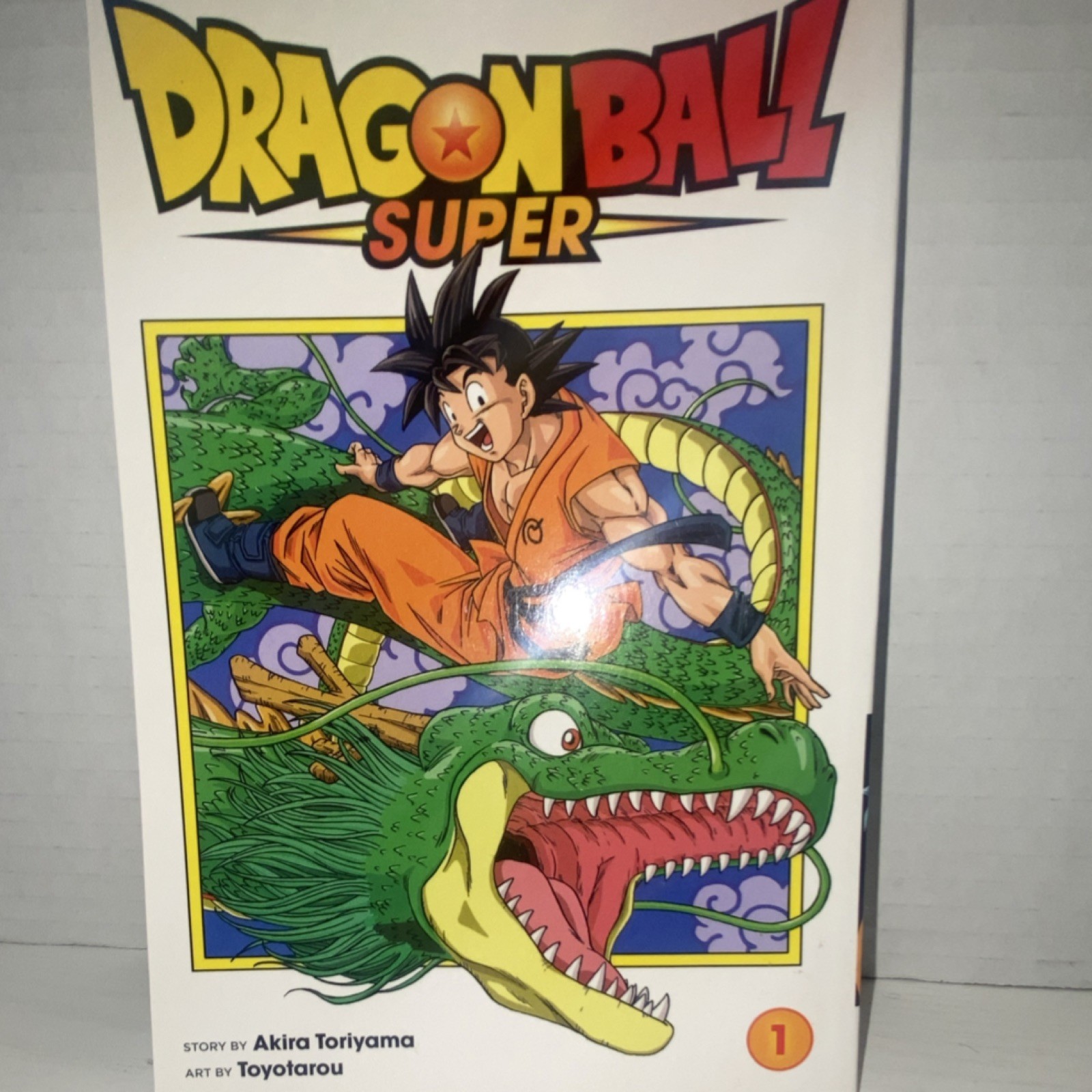 Dragon Ball Super Vol. 1 manga graphic novel inglese TPB VIZ Toriyama