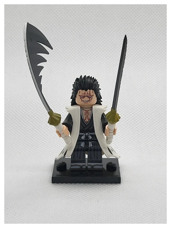 Figurine type Lego - Bleach - Zaraki Kenpachi (Lego-style figure - Bleach - Zaraki Kenpachi)