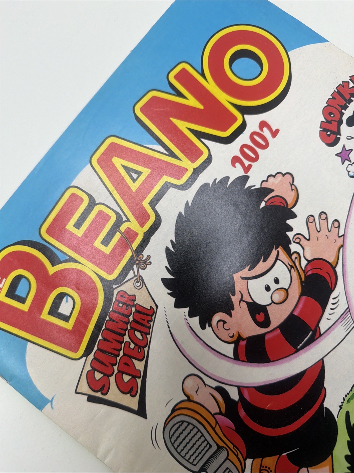 THE BEANO SUMMER SPECIAL 2002 - Dennis the Menace - Unfolded Flat Copy