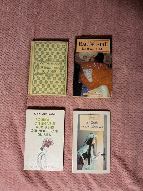 Lots de 4 livre