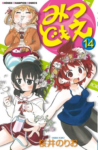 Usato Mitsudomoe Vol.14 fumetto anime Norio Sakurai libro ese libro forma JP