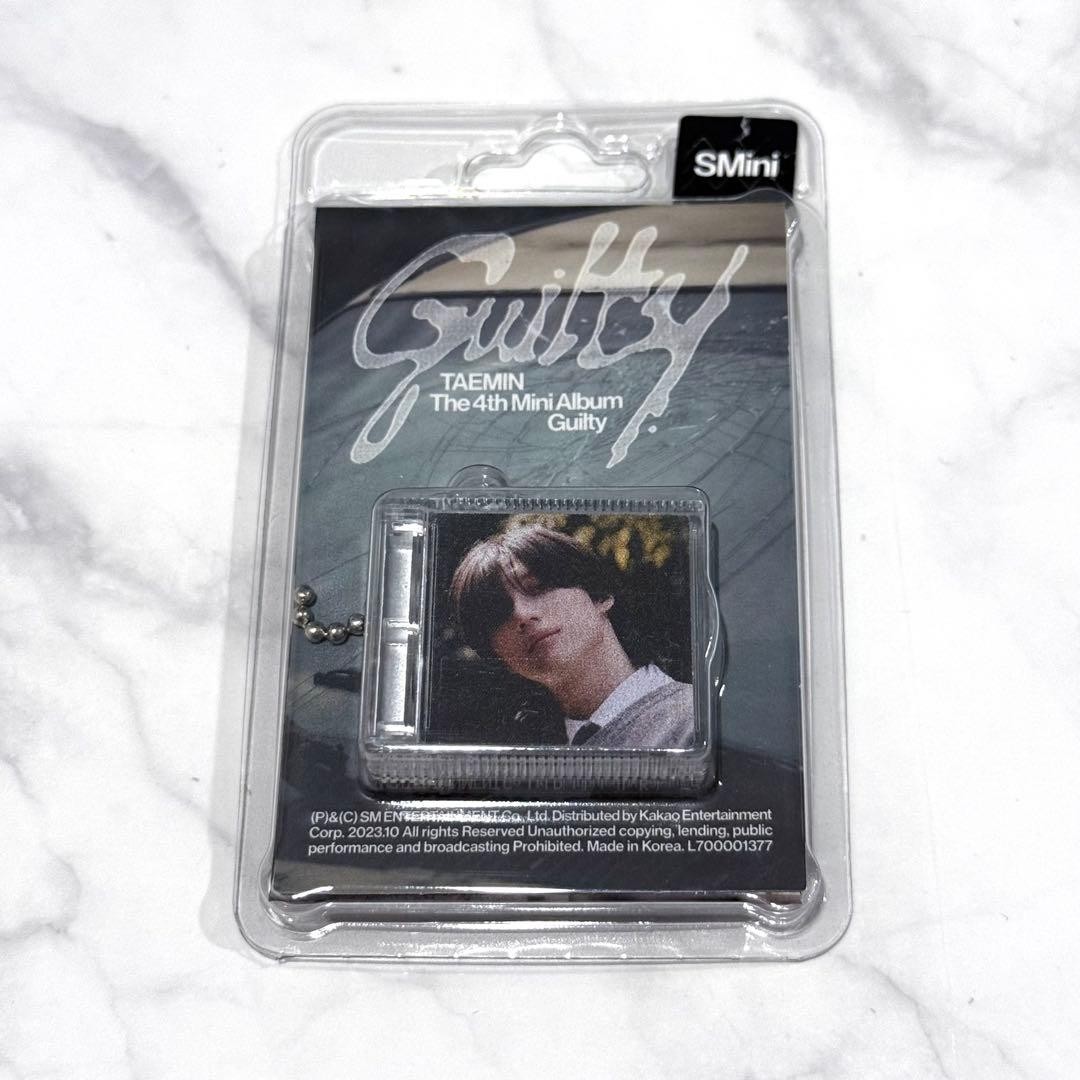 SHINEE Taemin Guilty 4th Mini Album SMini Ver.  Scheda incompleta