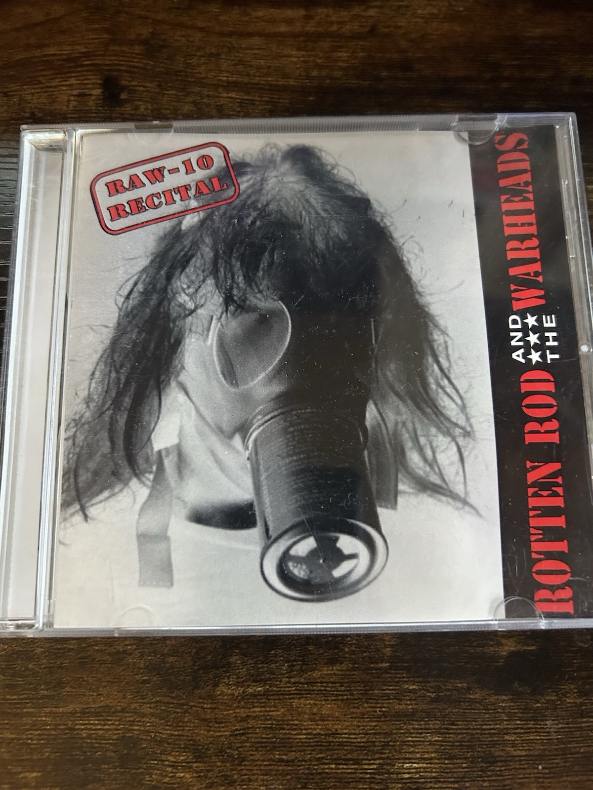 Rotten Rod And The Warheads Raw 10 Recital CD - Rare - Unused