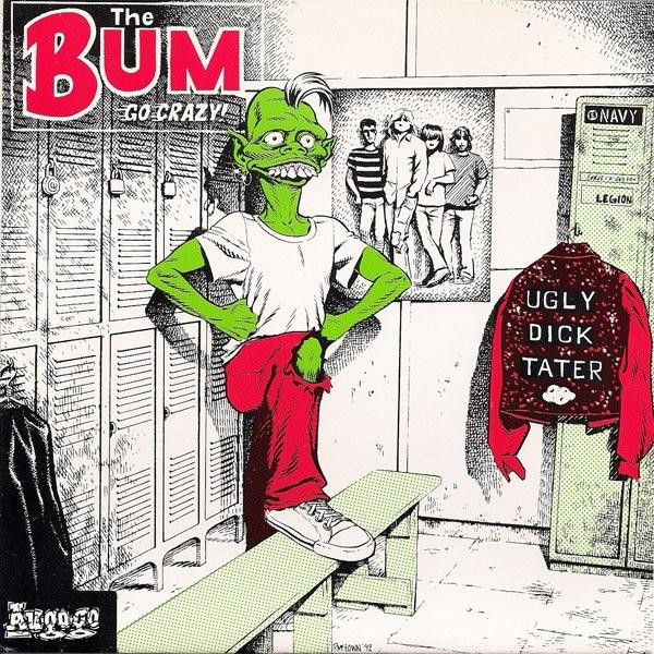 Bum Go Crazy Vinile 7" Australia Au Go Go 1992 Nero in Sleeve Pic