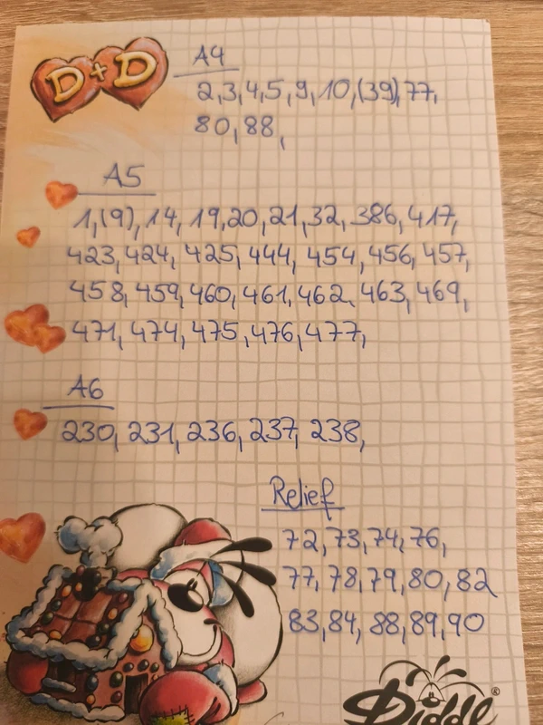 SUCHE diddl Blätter
