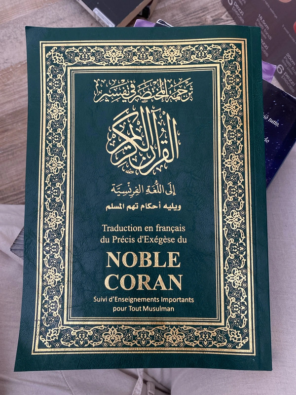Traduction en francais Noble Coran