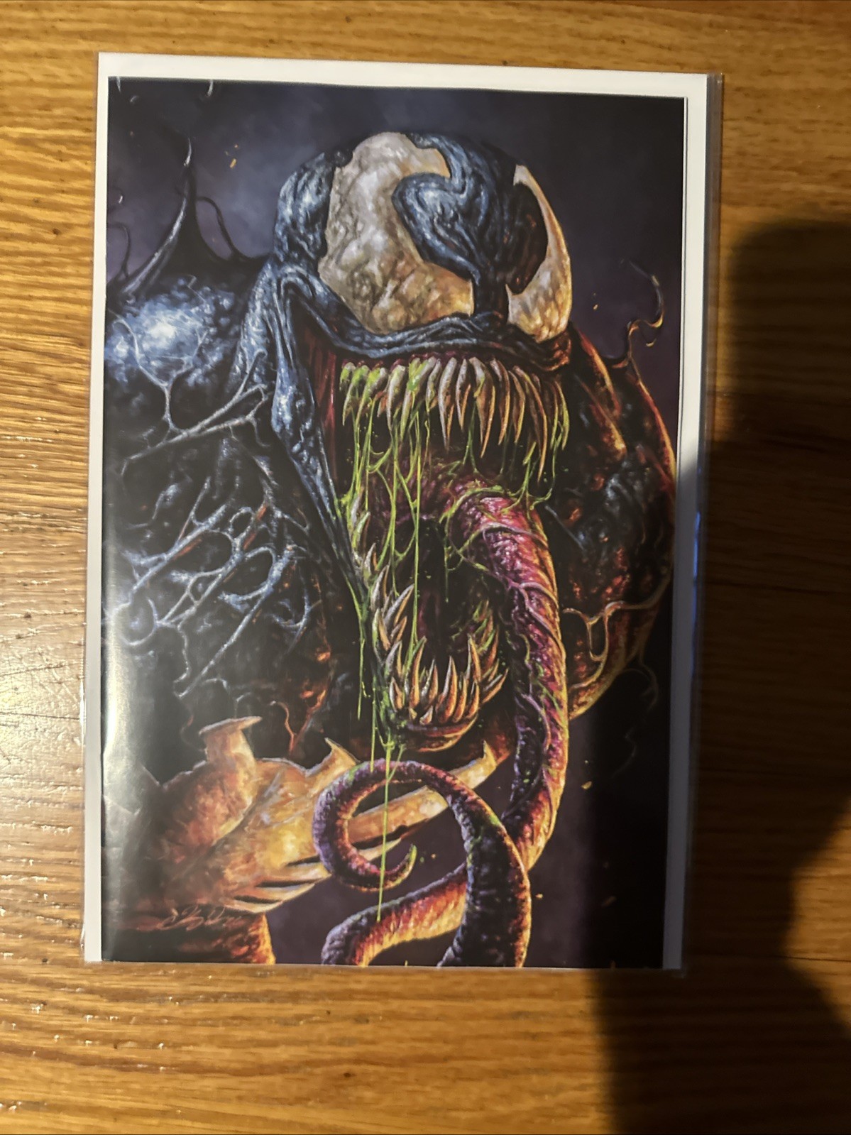 (AQ PURPLE EDITION)VENOM #262 JOHNNY DESJARDINS VIRGIN VARIANT NYCC 2026 PRESALE