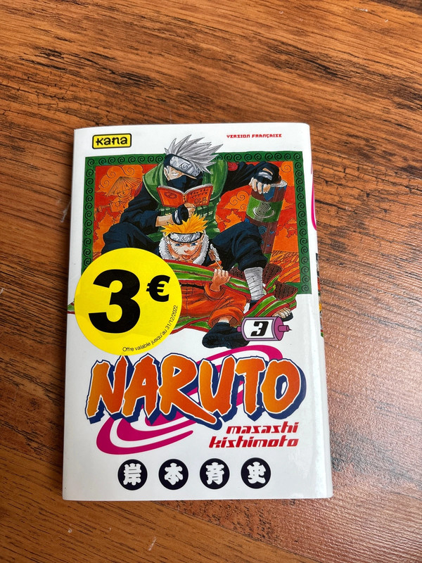 Naruto tome 3