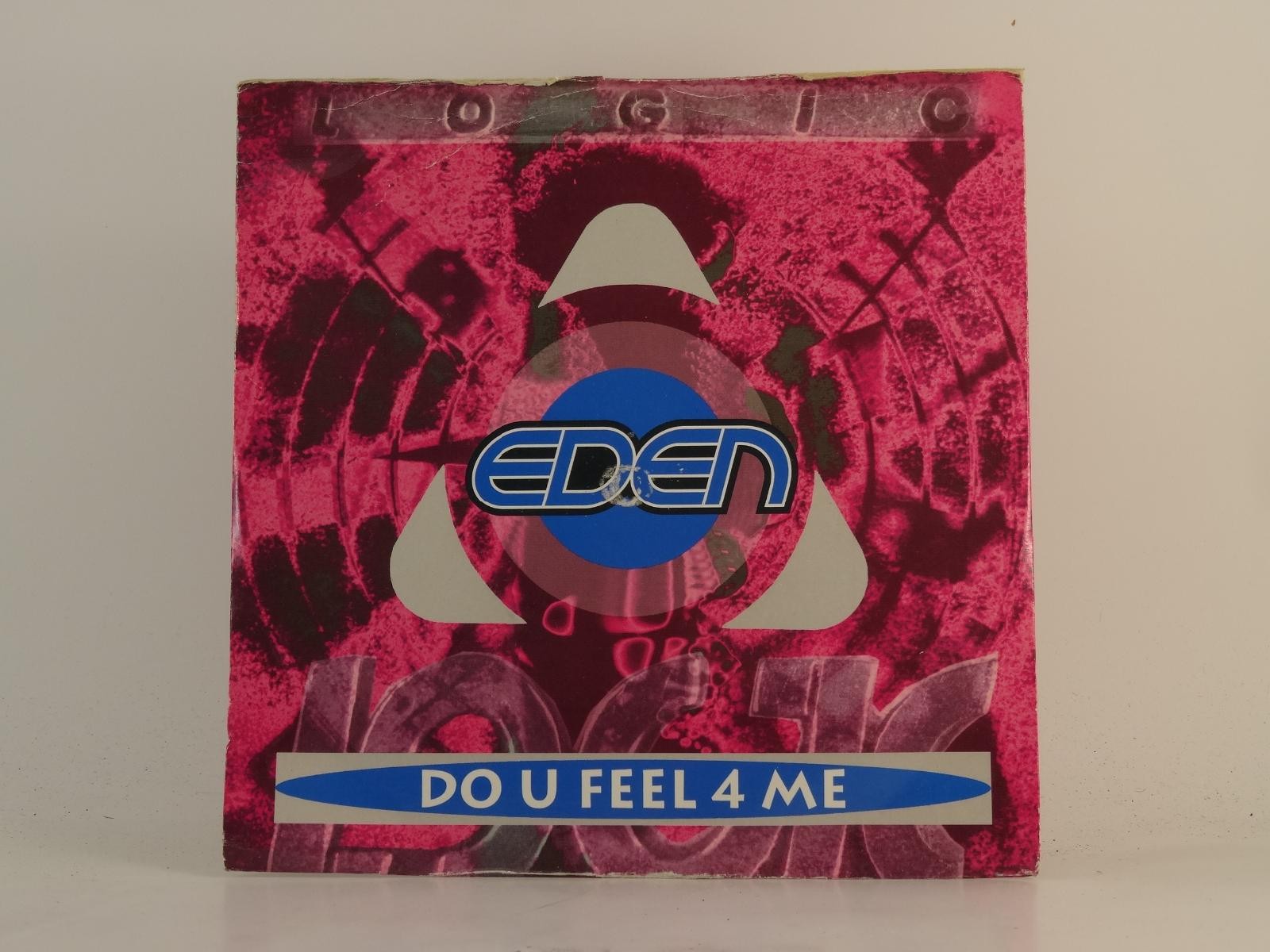 EDEN DO U FEEL 4 ME (78) 2 Track 7" Single plus Picture Sleeve LOGIC