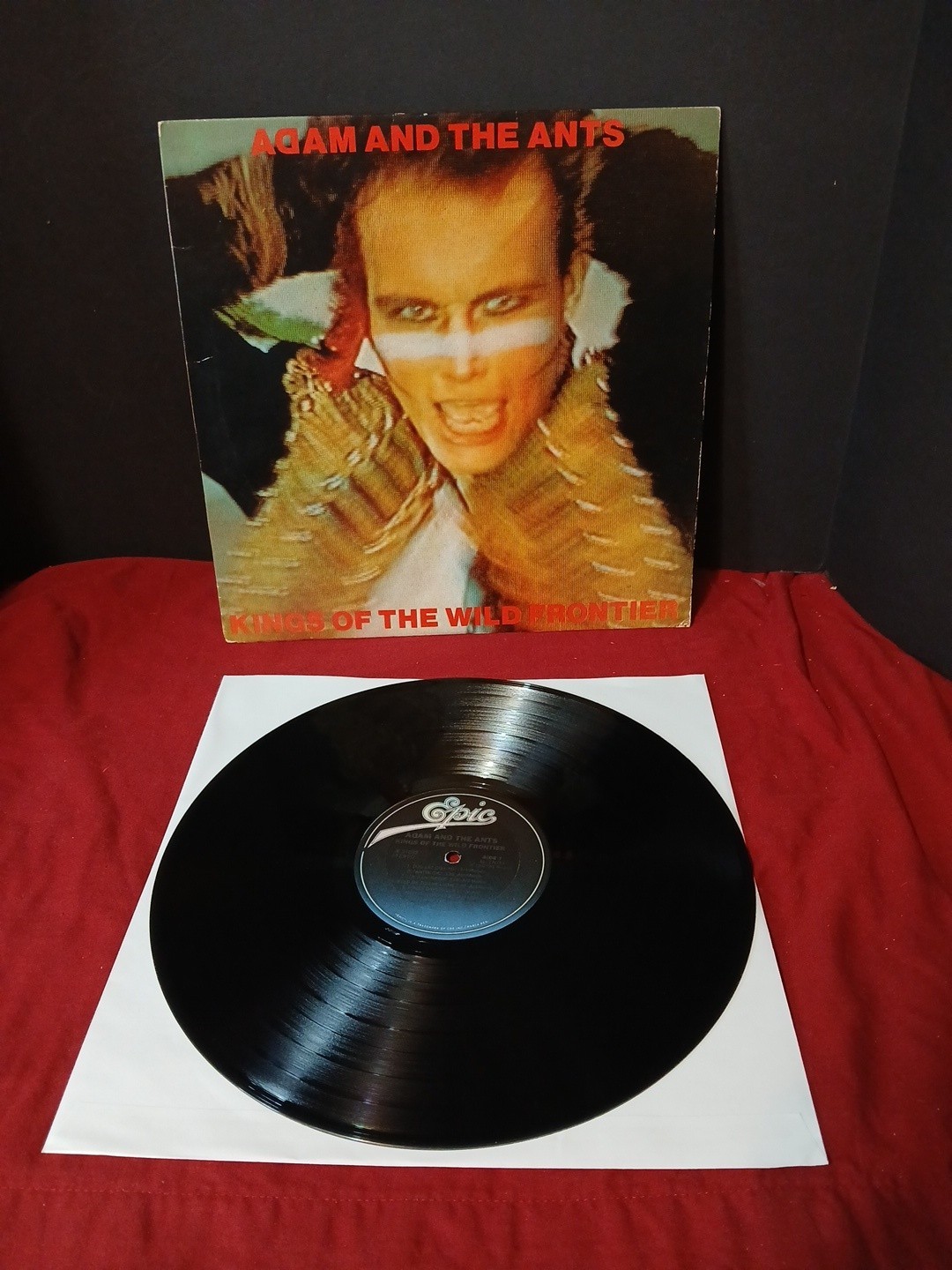 Adam And The Ants - Kings Of The Wild Frontier Vinyl Lp - 1980 PLAYTESTED VG/VG+