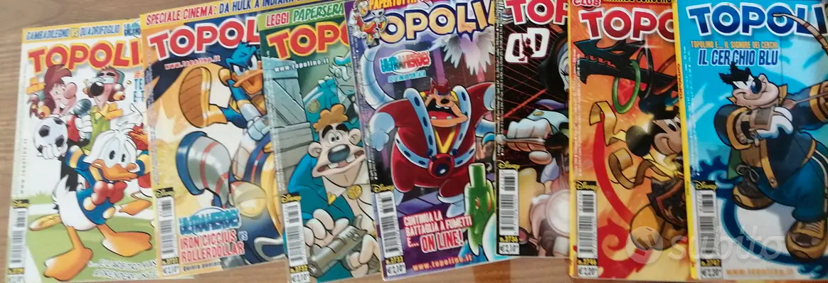 Lotto di 41 fumetti Topolino e Paperino