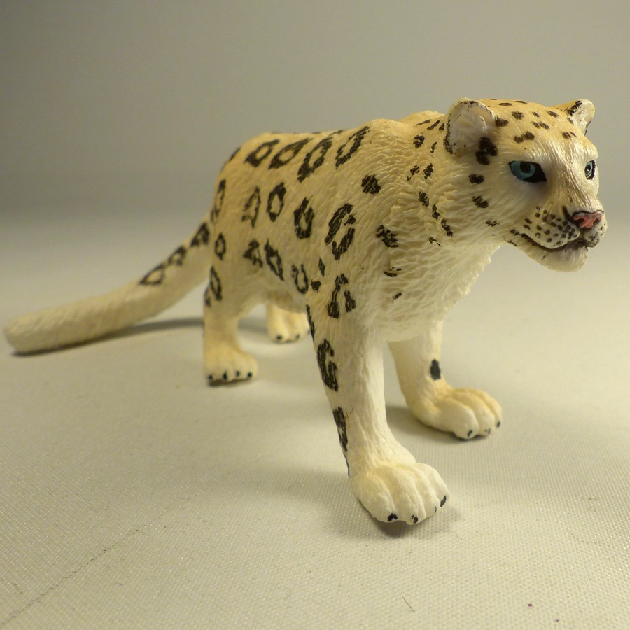 SCHLEICH Wild Life LEOPARDO DELLE NEVI Figura lunga 4 pollici (2019) 14838
