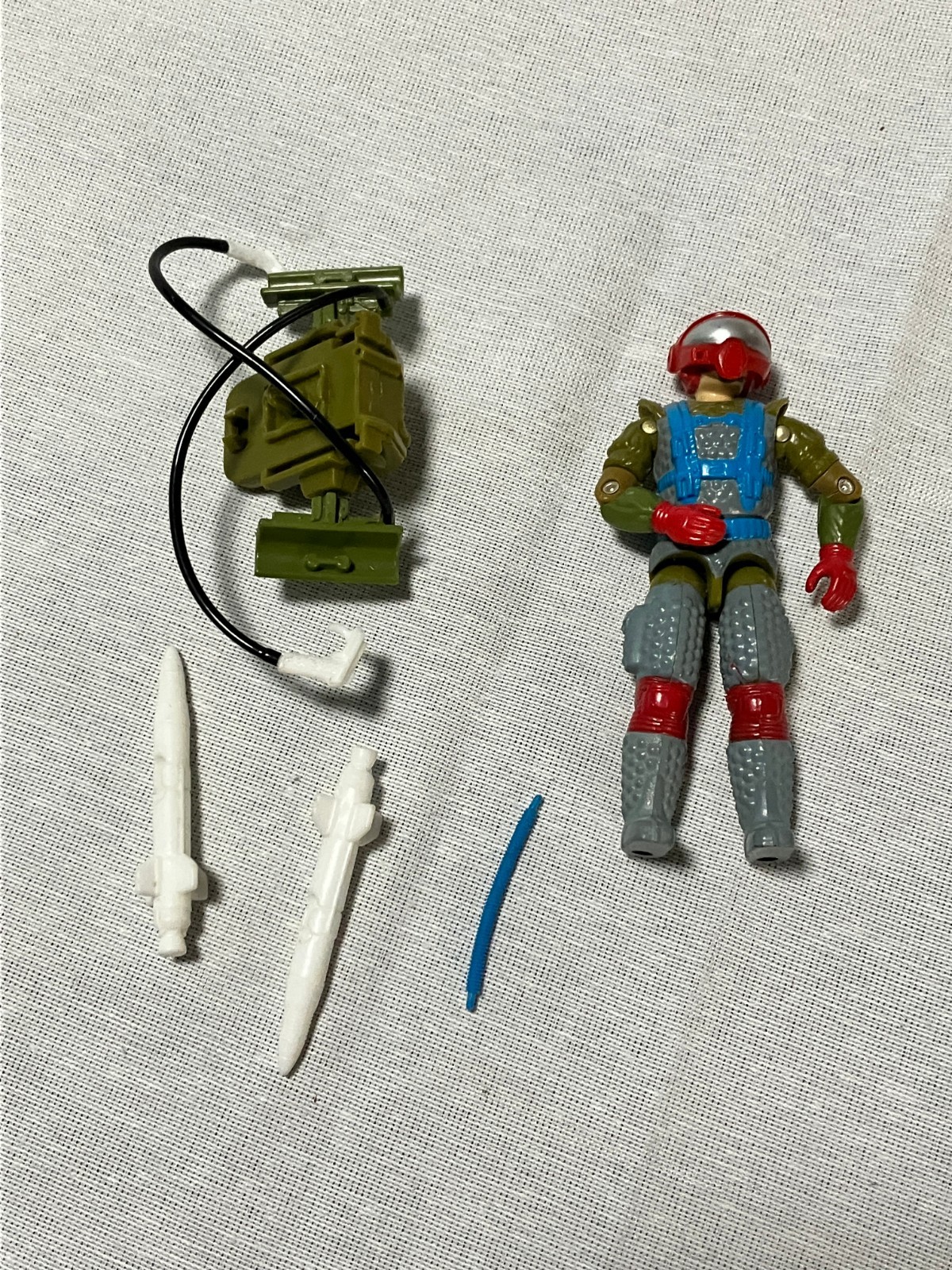 1987 Gi Joe Cobra 3.75" FAST DRAW  complete