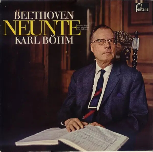 Beethoven Neunte (Sinfonie Nr. 9 D-Moll Op. 125) TRIFOLD Near Mint LP 33 U/min