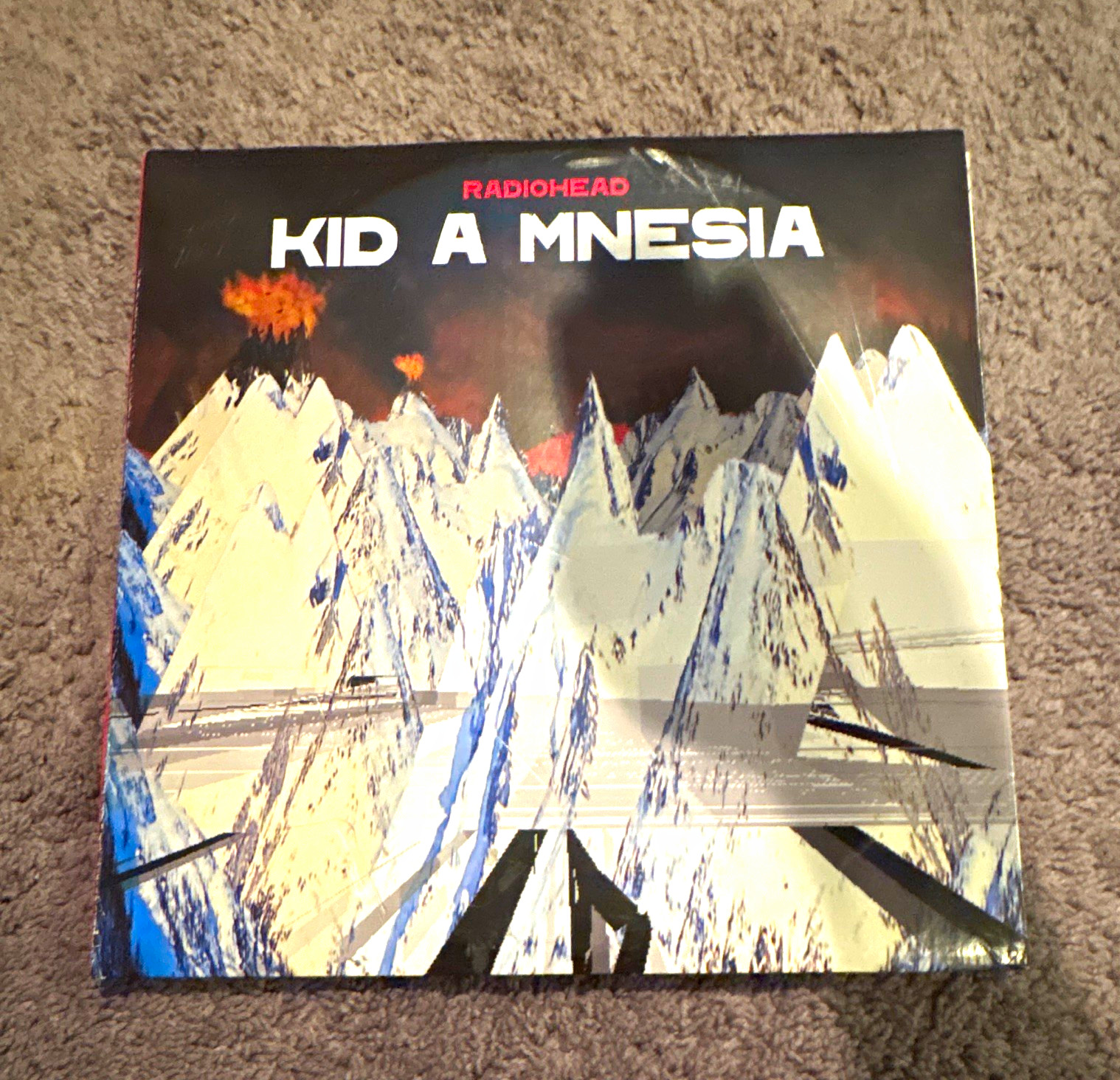 Radiohead Kid A Mnesia XL Recordings 2021 Triple LP Vinyl 12" Black Sleeve
