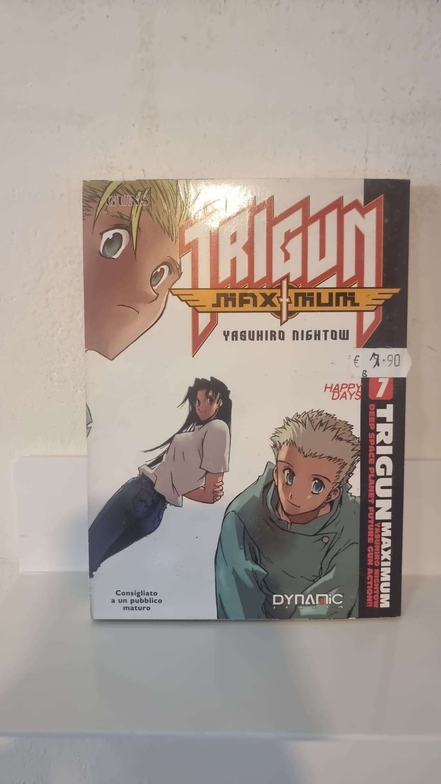 TRIGUN MAXIMUM 7 (b) - Con bollino - di: Yasuhiro Nightow - Dynamic