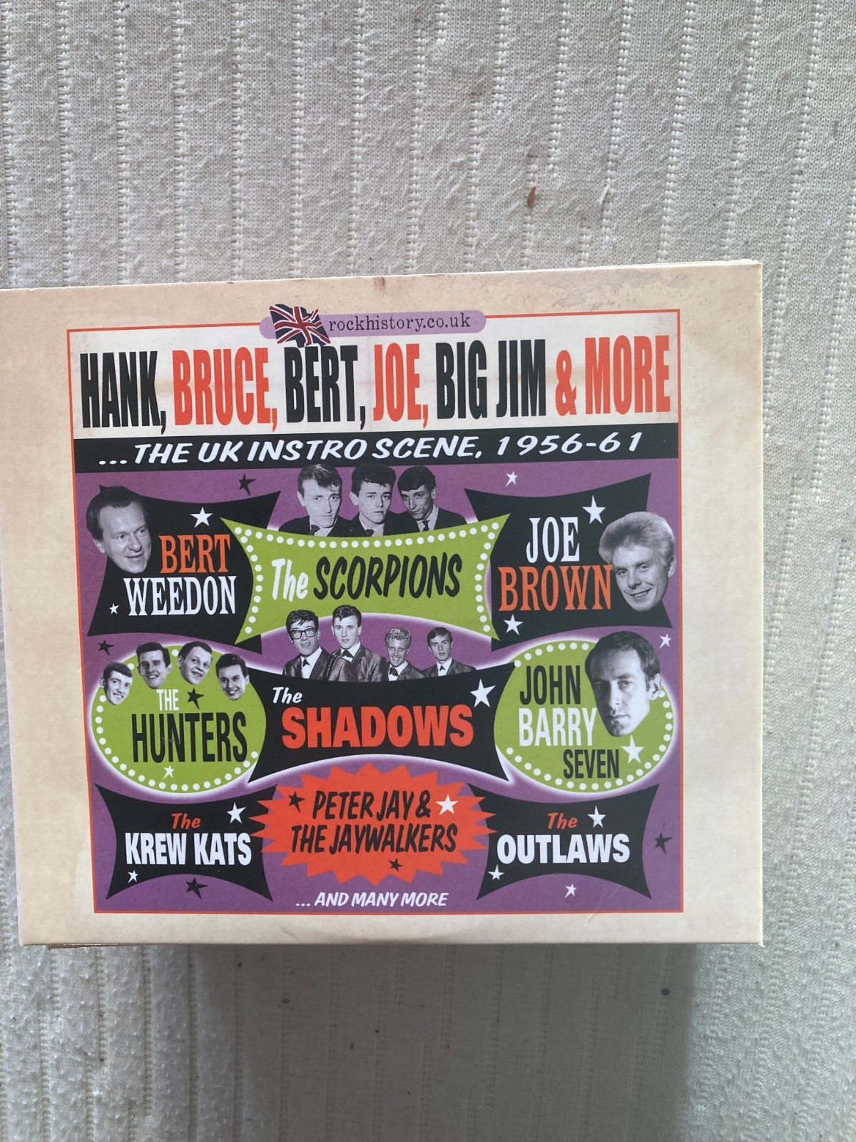 HANK BRUCE BERT JOE BIG JIM & MORETHE UK INSTRO SCENE1956-61, 2 x CD, RHGB21 EX
