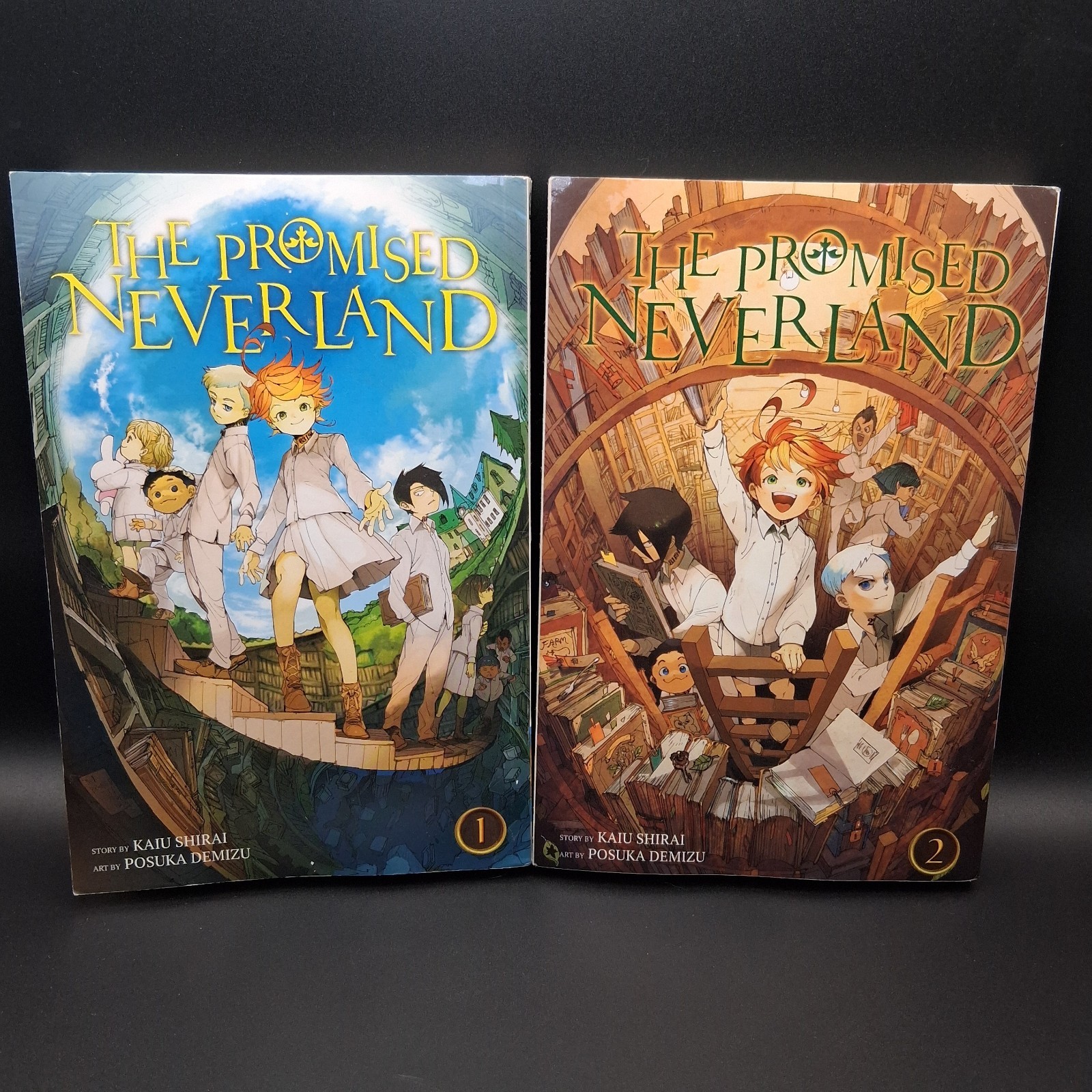 The Promised Neverland Manga Kaiu Shirai Posuka Demizu Volume 1 e Volume 2