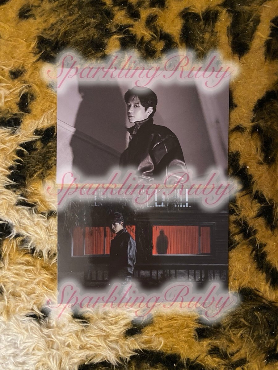 SHINee Minho Chase Album Postcard Set