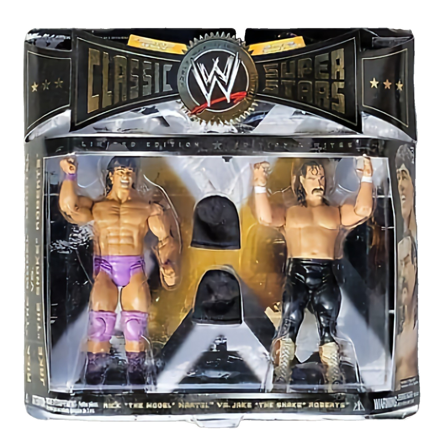 wwe wwf ljn classic superstars 1 of 100 rick martel & jake roberts figures