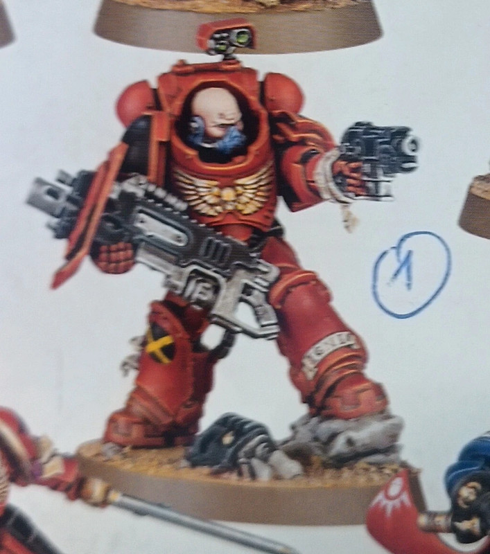 Warhammer 40k armageddon ( sergent Eradicator Bolter )
