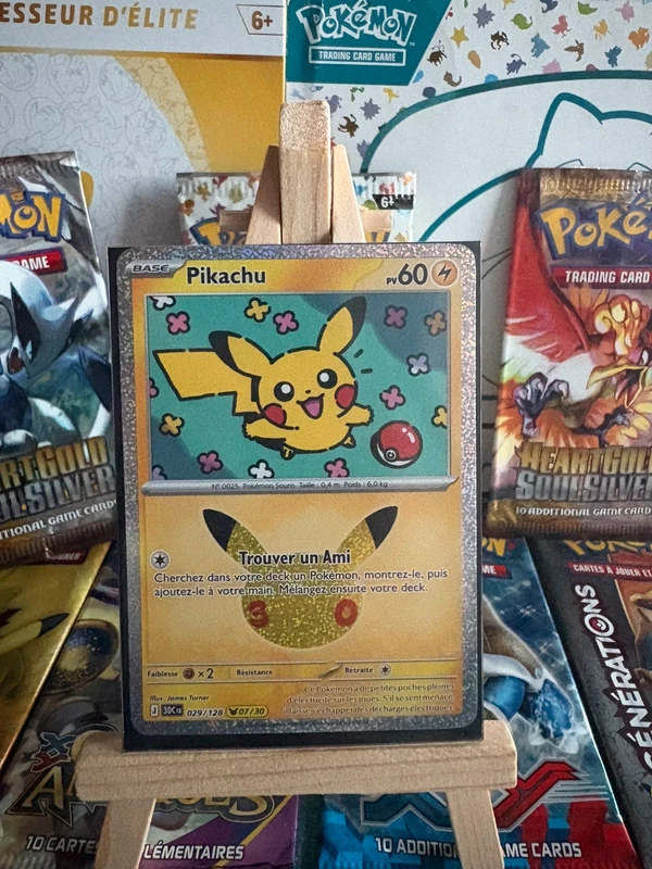 Pikachu 07/30 ME collection 30 ans