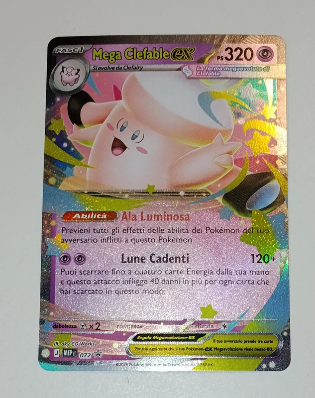 Mega Cefable EX MEP 072 near mint
