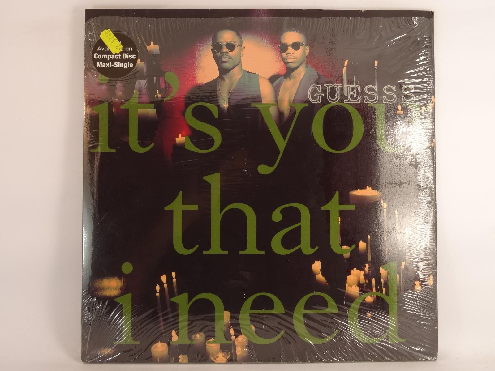 GUESSS IT'S YOU THAT I NEED (123) 7 Track 12" Single including Picture Sleeve WA