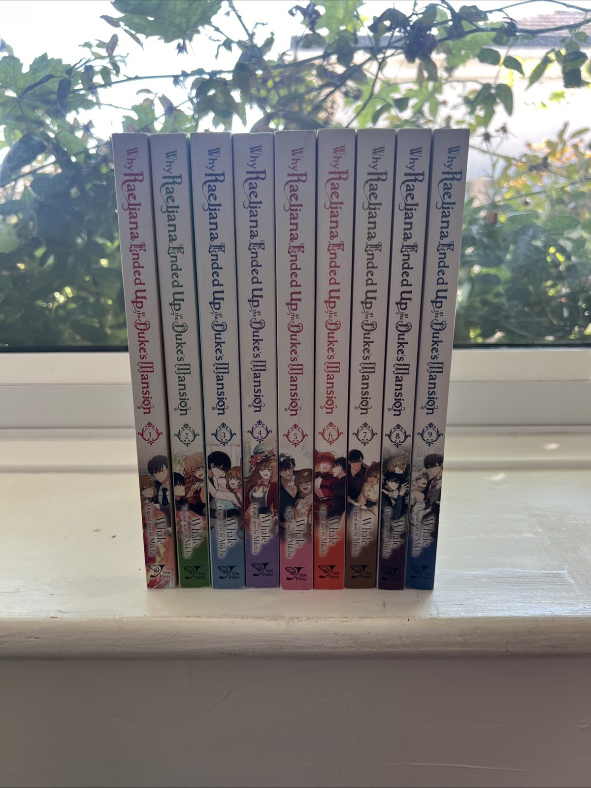 Manhwa Why Raeliana Ended Up At The Duke's Mansion Vol 1-9 English Colour Manga