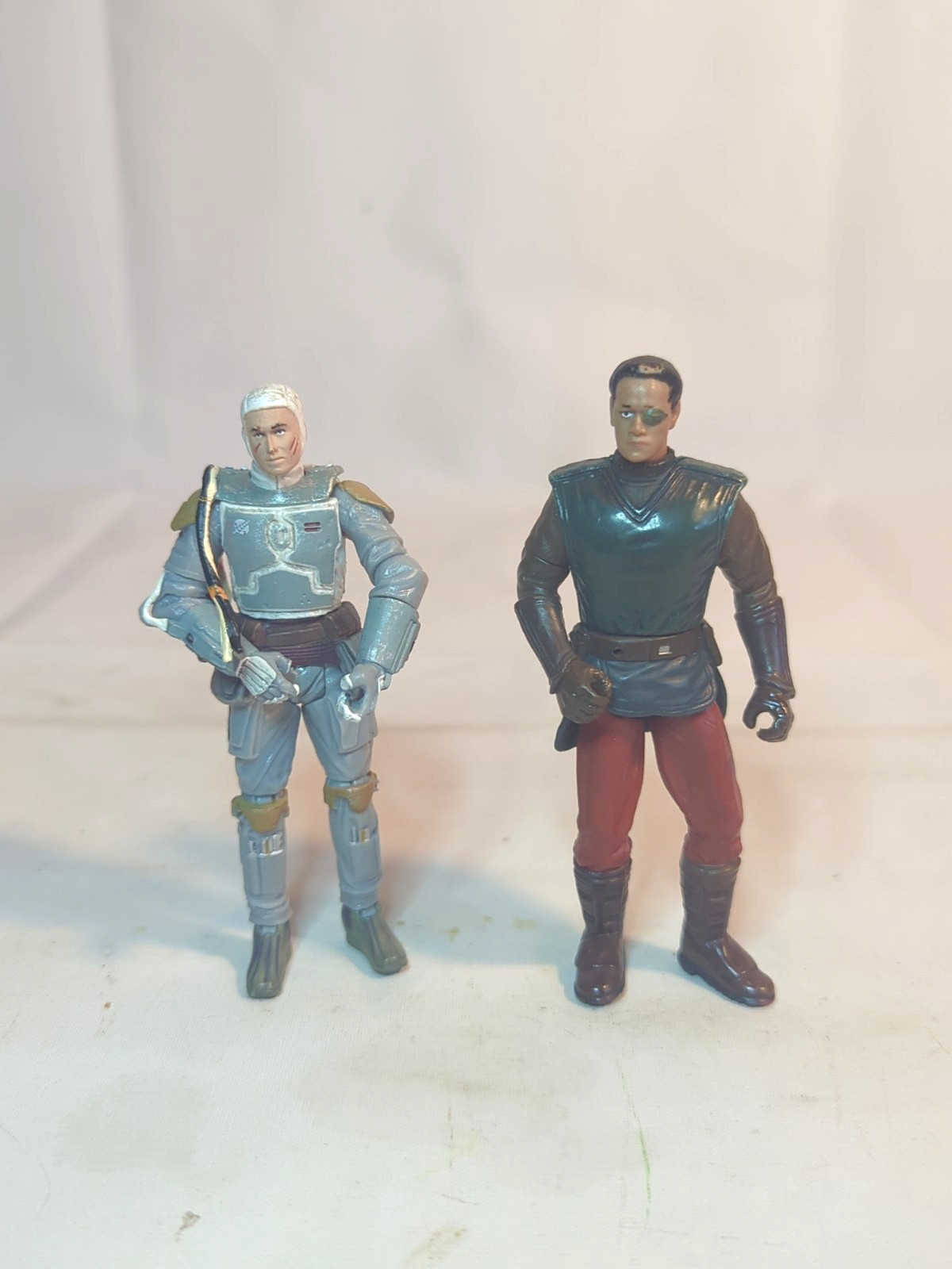 2002 Hasbro star wars saga Jango Fett kamino escape #13 capitano typho #09 B4