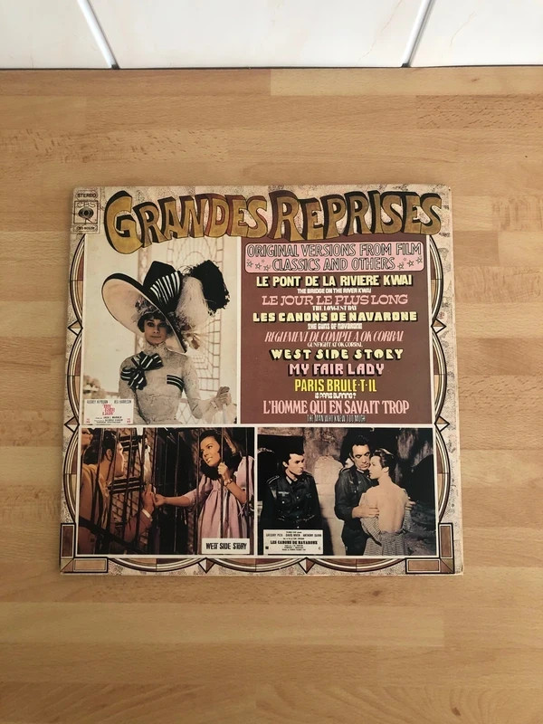 Vinyle 33 tours Grandes reprises de film classique