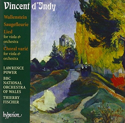 VINCENT D'INDY - D'indy: Wallenstein / Choral Varie / Saugefleurie / Lied - CD