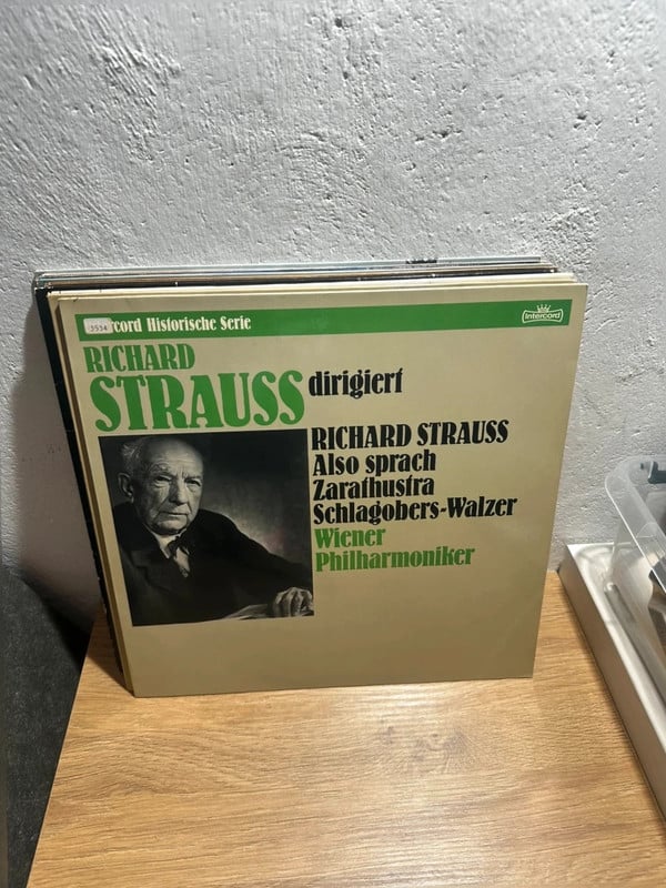 Richard Strauss Also sprach Zarathustra LP Vinyl Wiener Philharmoniker