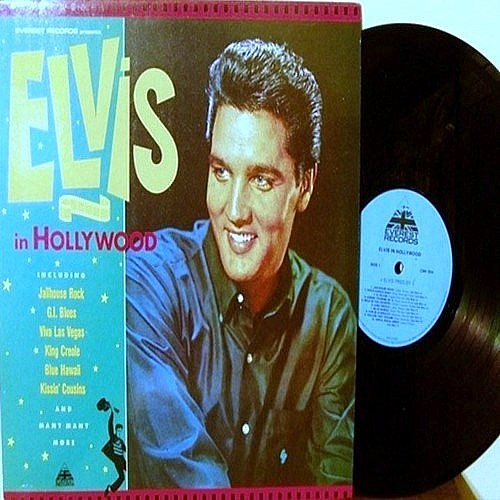 King ELVIS Presley ELVIS IN HOLLYWOOD Rare 'CLUB Edition'! UK-Cover French-Vinyl