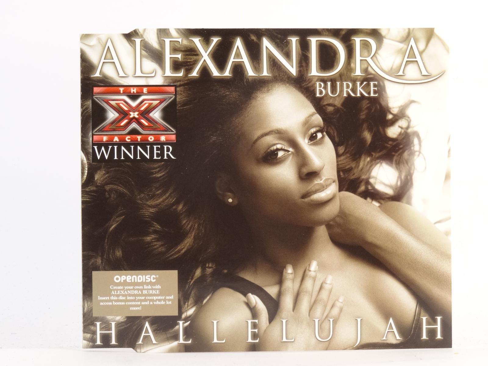 ALEXANDRA BURKE HALLELUJAH (H26) 3 Track CD Single including Picture Sleeve SONY