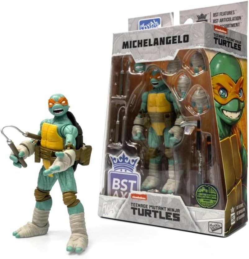 The Loyal Subjects BST AXN Teenage Mutant Ninja Turtles Michelangelo TMNT LE IDW