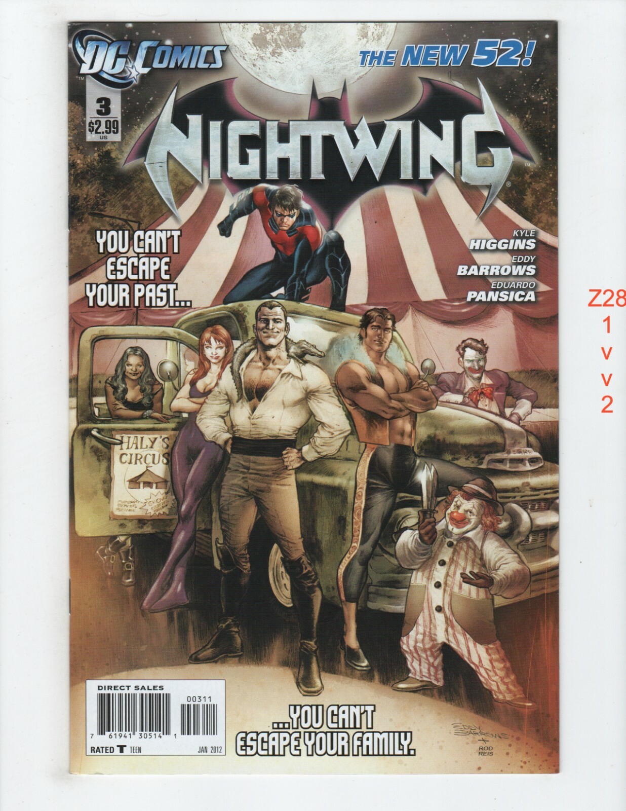 Nightwing #3 Nuovo 62 VF/NM 2011 DC z2812