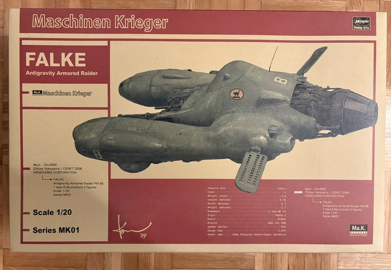 Maschinen Krieger Falke+ Figure Set