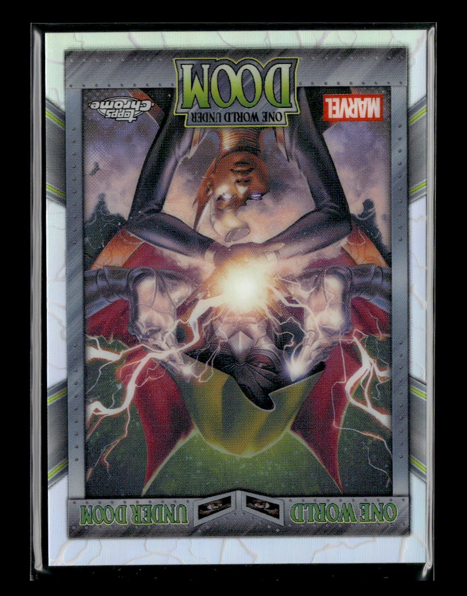 2026 Topps Chrome Marvel Comics One World Under Doom #4 #OW-04