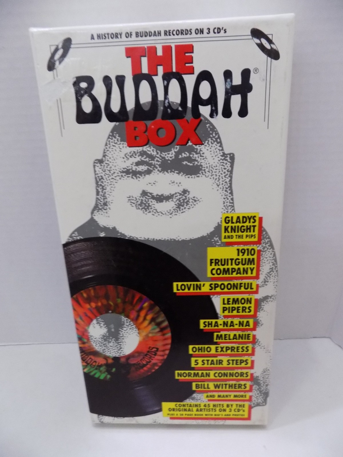 The Buddah Box 3 CD Box Set A History Of Buddah Records 45 Tracks & Booklet