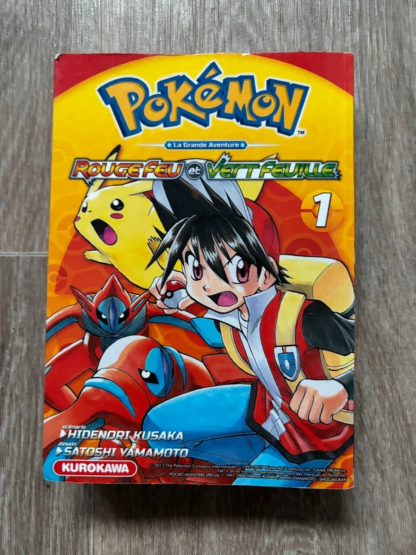 Manga Pokémon tome 1