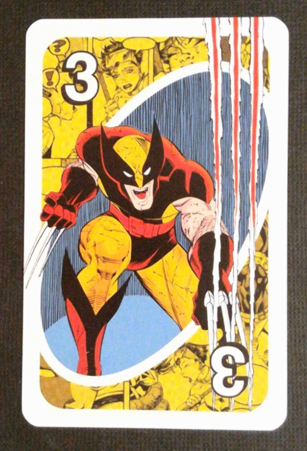 2026 Uno Marvel X-Men Card Giallo Wolverine #3