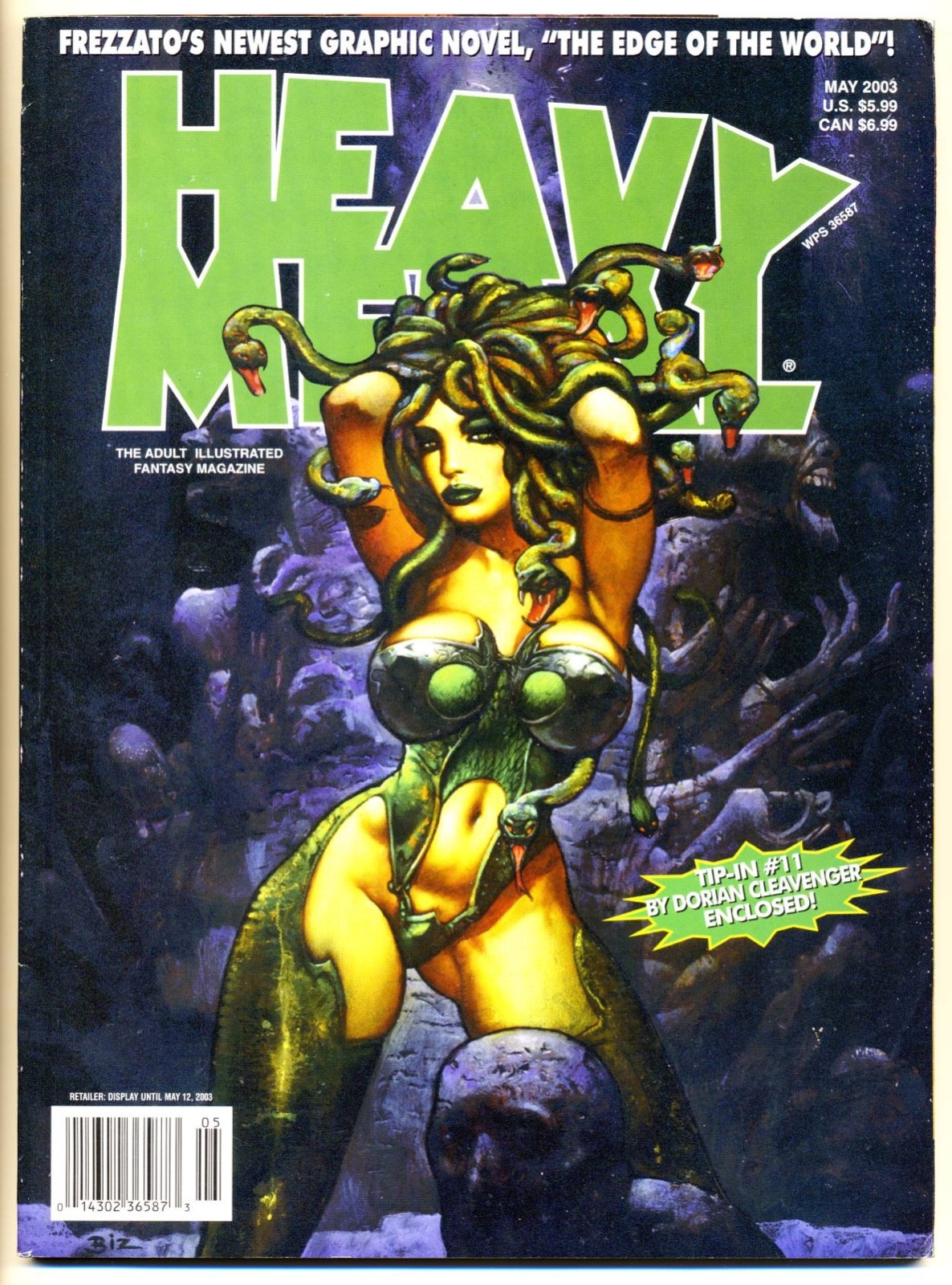 Heavy Metal Magazine 2003-05 VG/F, May 2003 Newsstand