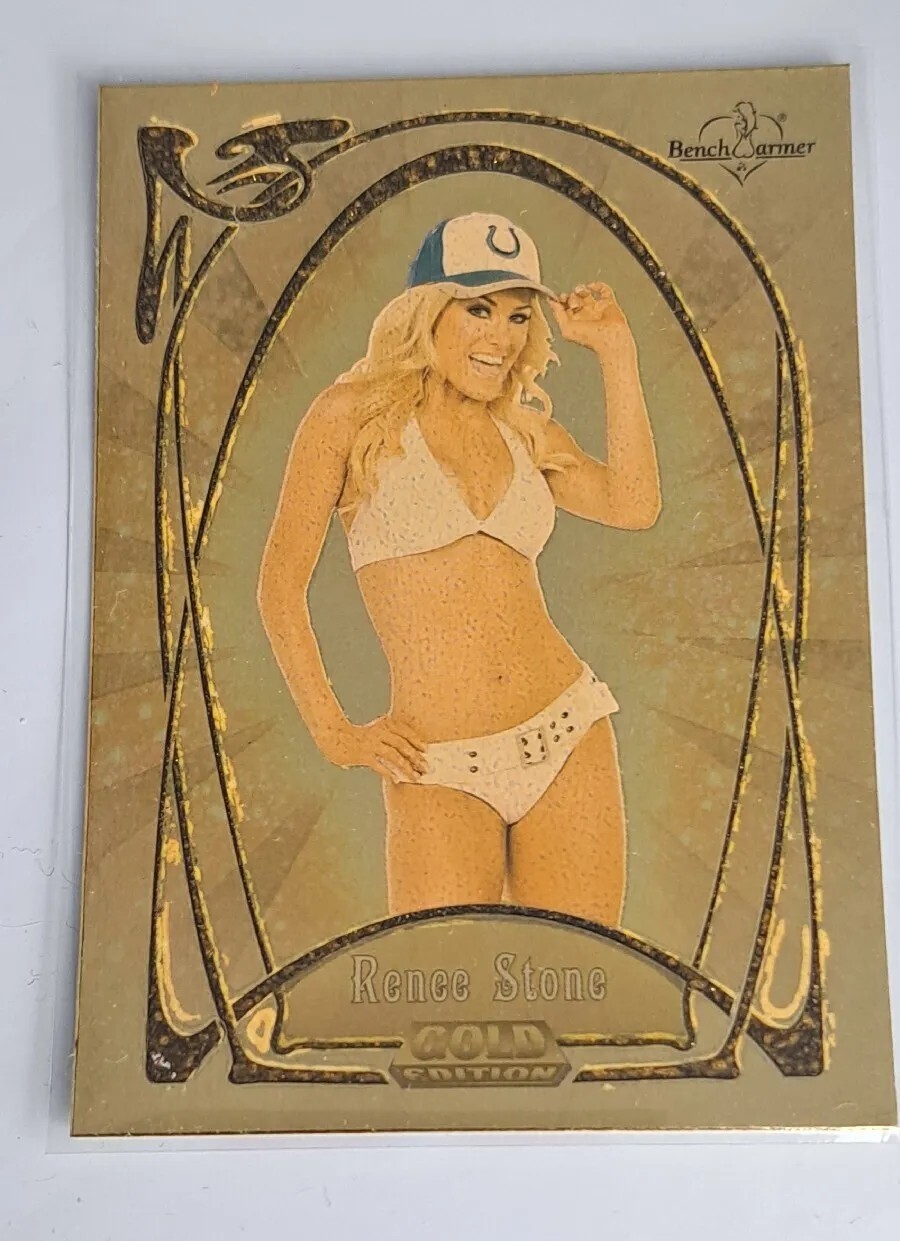 Renee Stone Bench Warmer 2007 Gold Edition Base Card 50