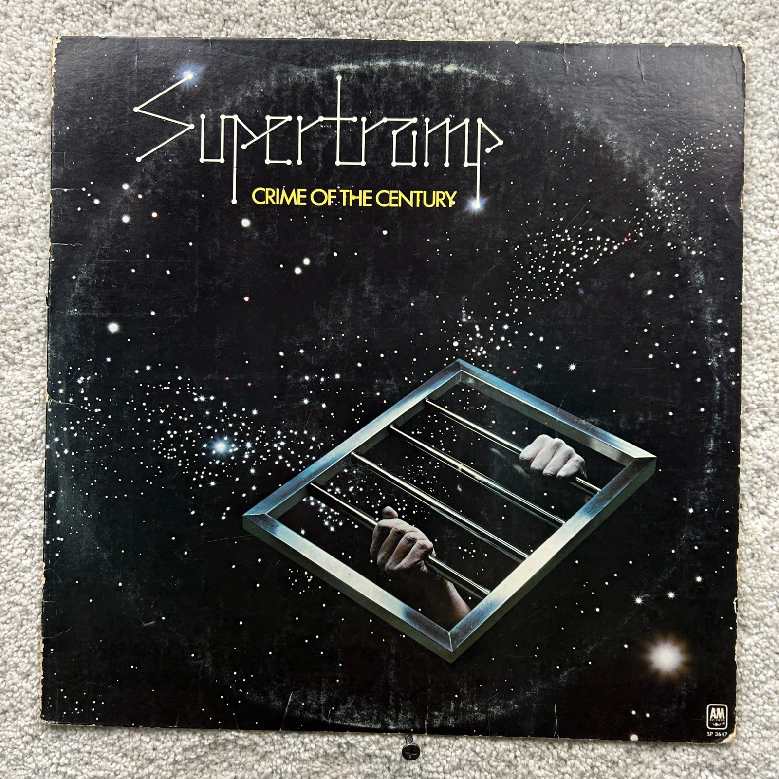 Supertramp Crime of the Century Vinyl LP 1974 A&M SP-3647