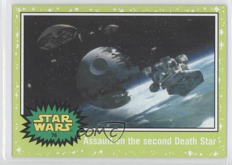 2015 Topps Wars: Viaggio nel Risveglio della Forza Il Ritorno dello Jedi La Morte Nera #76 0q0