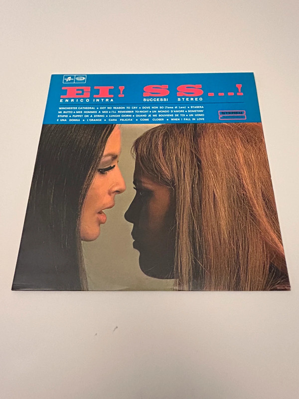Enrico Intra , Successi stereo , lp in vinile