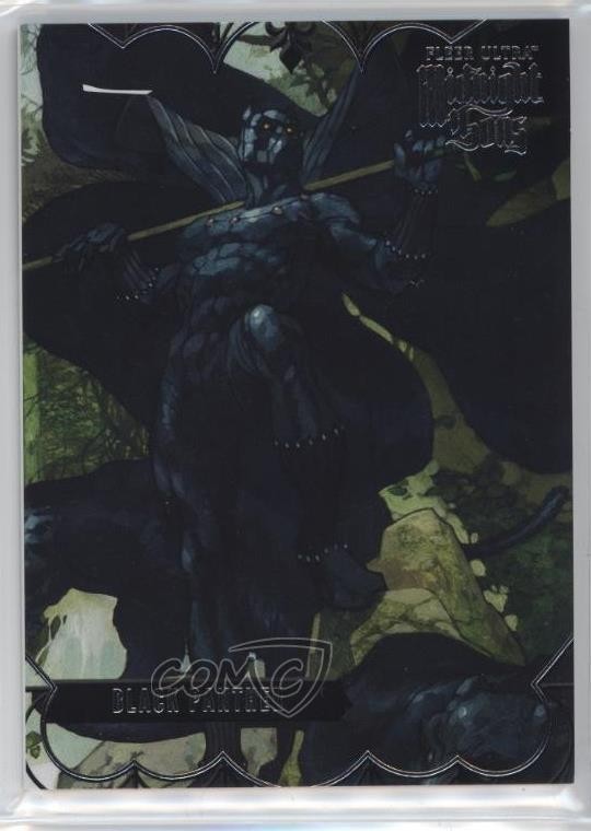 2023 Fleer Ultra Midnight Sons Silver Black Panther #7 9cr