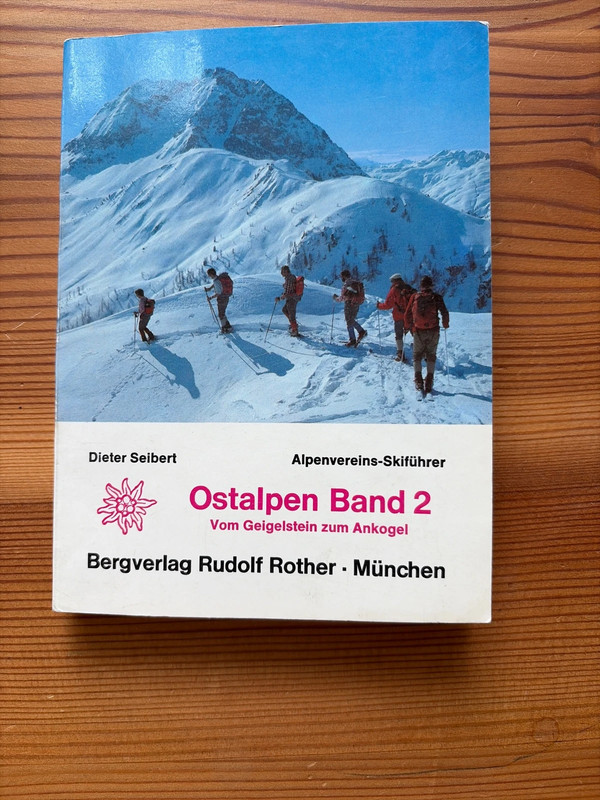 Sammlerstück Ostalpen Skiführer